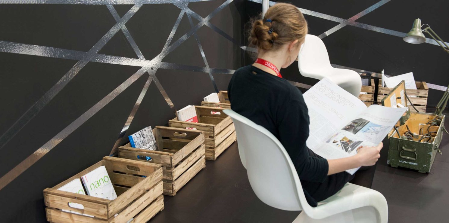 Our own 100% interior stand at Orgatec 2014