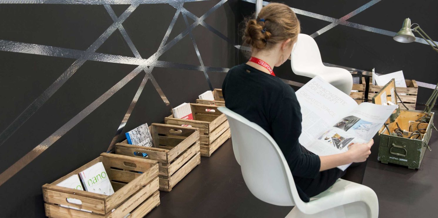 Unser eigener 100% interior Stand auf der Orgatec 2014